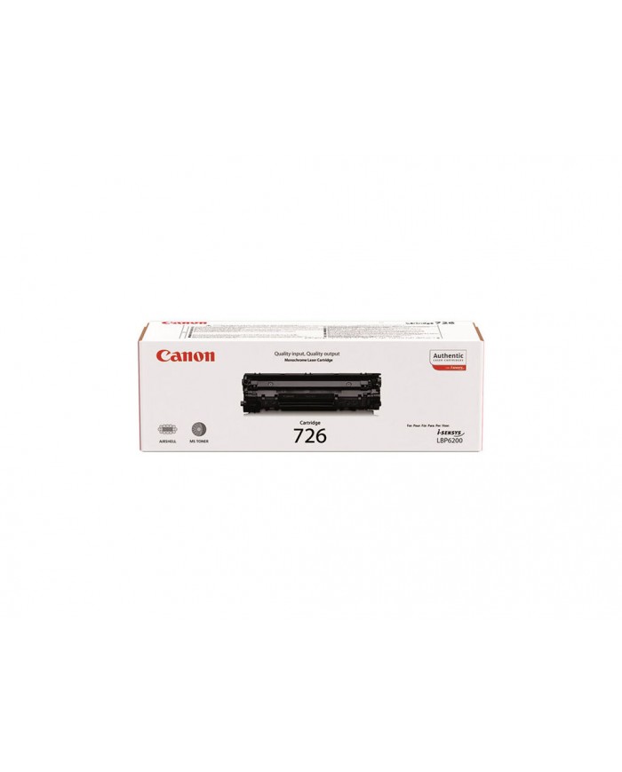 Toner Canon 726 LBP6200D 6230DW 2100PAG  3483B002 Toner Canon 726 LBP6200D 6230DW 2100PAG  3483B002