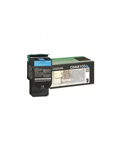 Toner Lexmark C544 X544 cian 4000P 544X1C Toner Lexmark C544 X544 cian 4000P 544X1C
