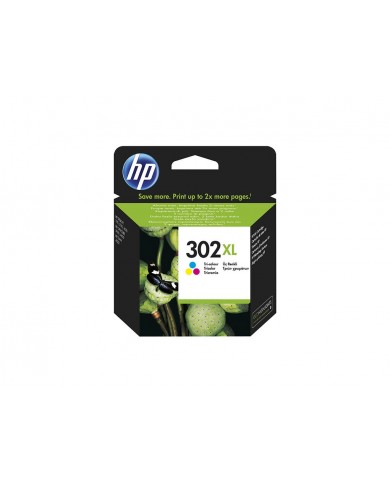 Tinta  HP 302XL color deskjet 1010, 2130, 3630; Envy  F6U67AE Tinta  HP 302XL color deskjet 1010, 2130, 3630; Envy  F6U67AE