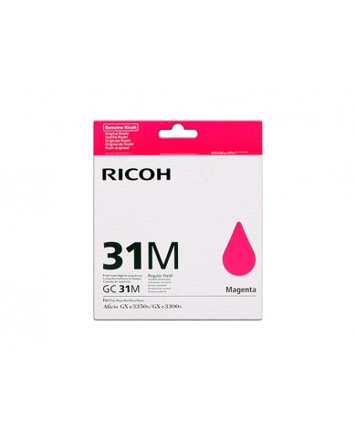 Tinta ricoh GXE3300N GXE3350 GXE2600 GC-31M magenta  405690 Tinta ricoh GXE3300N GXE3350 GXE2600 GC-31M magenta  405690