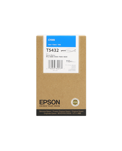 Tinta Epson stylus pro 9600 7600 cian  C13T543200 Tinta Epson stylus pro 9600 7600 cian  C13T543200