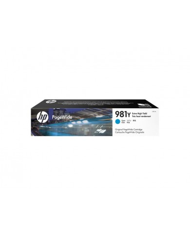 Tinta HP Nº981Y pagewide E58650 cyan L0R13A Tinta HP Nº981Y pagewide E58650 cyan L0R13A