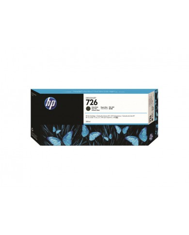 Tinta HP Nº 726 designjetT 300ML negro mate CH575A Tinta HP Nº 726 designjetT 300ML negro mate CH575A