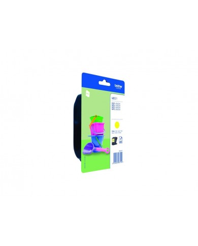 Tinta Brother DCP-J562DW J480DW J680DW J880DW LC221 LC221YBP Tinta Brother DCP-J562DW J480DW J680DW J880DW LC221 LC221YBP