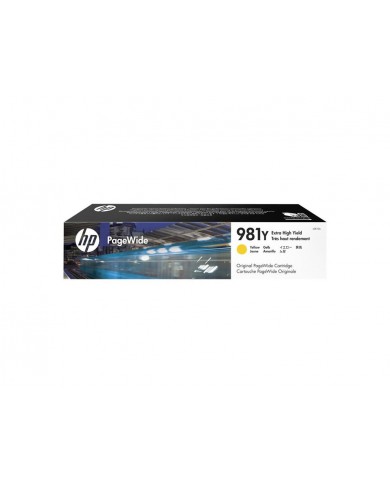 Tinta HP Nº981Y pagewide E58650 amarillo L0R15A Tinta HP Nº981Y pagewide E58650 amarillo L0R15A
