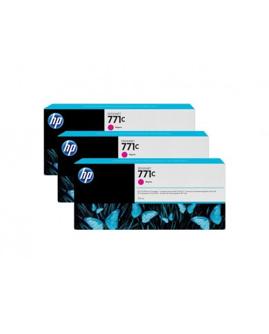 Tinta HP Nº 771C designjet Z6200 magenta 3 UDS. B6Y33A Tinta HP Nº 771C designjet Z6200 magenta 3 UDS. B6Y33A